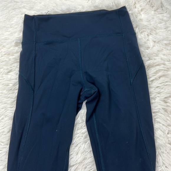 Lululemon In Movement 7/8 Tight (Everlux 25") Mach Blue - Picture 3 of 7